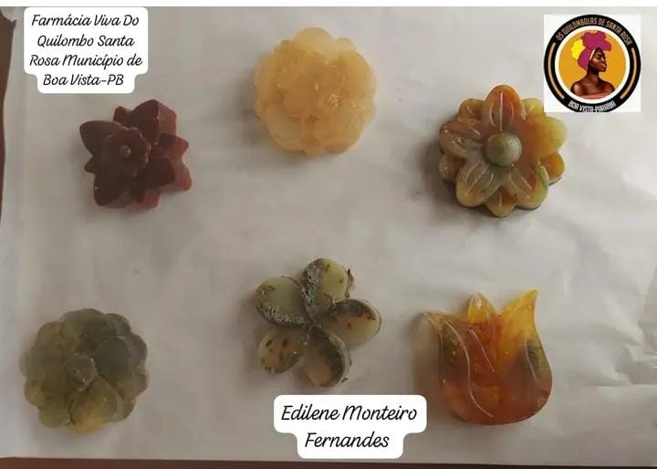 Sabonetes Florais Artesanais